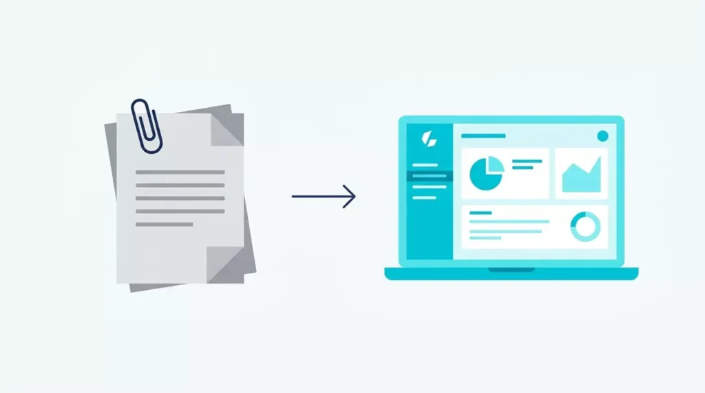 Porównanie ręcznego arkusza Excel i automatycznego systemu RCP